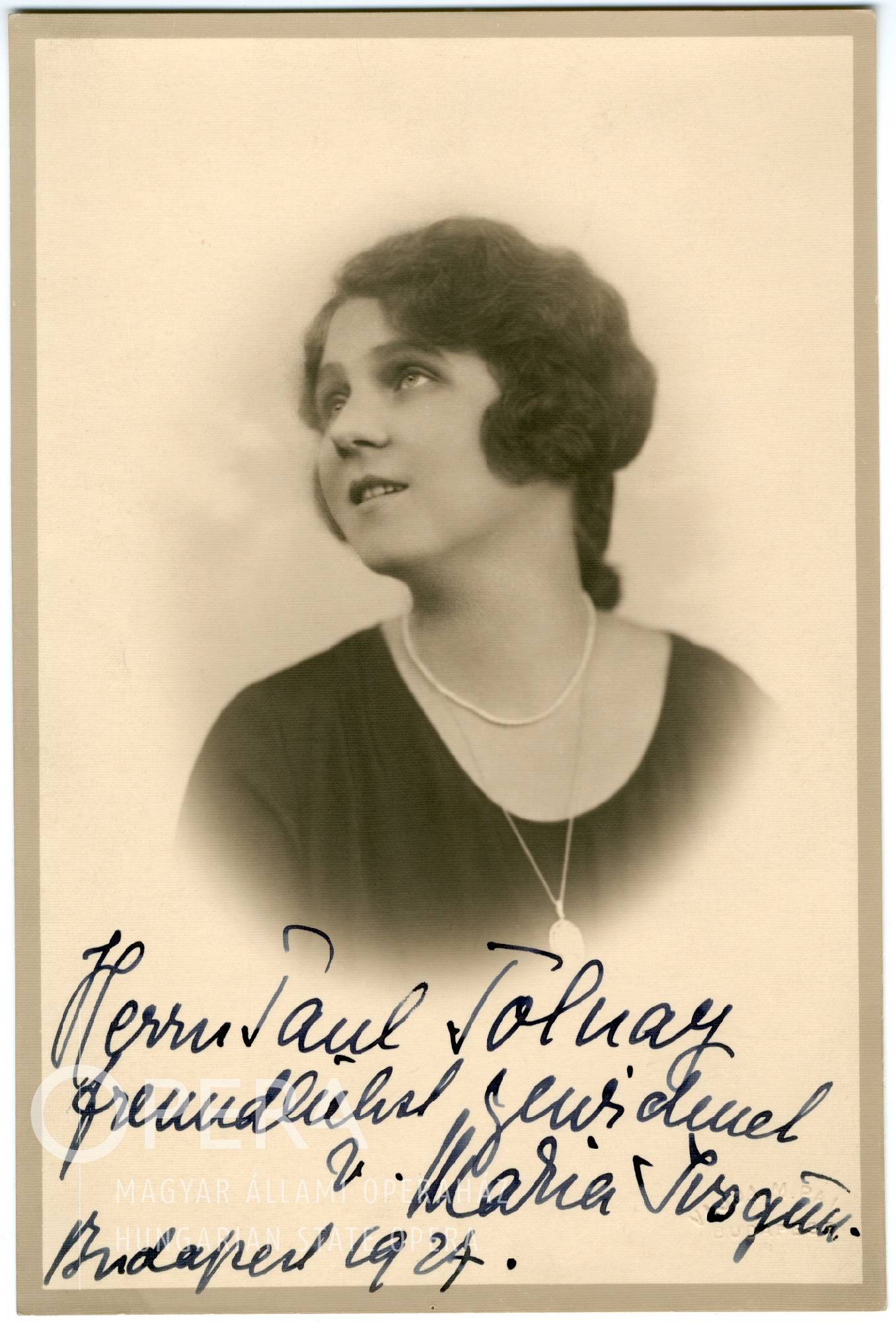 Ivogün, Maria fotója